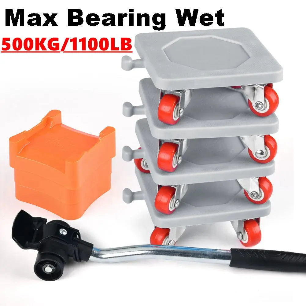 Kit para mover muebles con ruedas