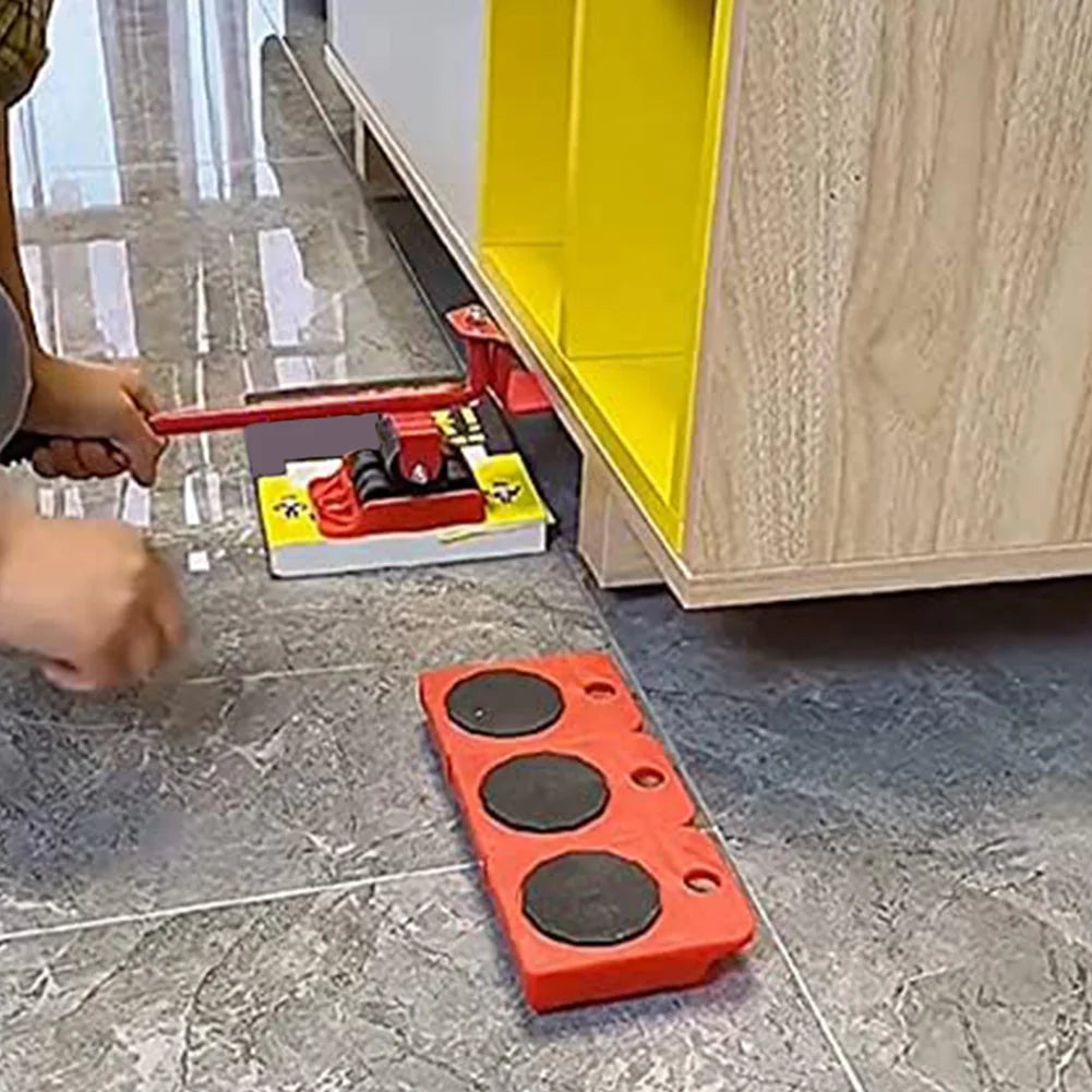 Kit para mover muebles con ruedas