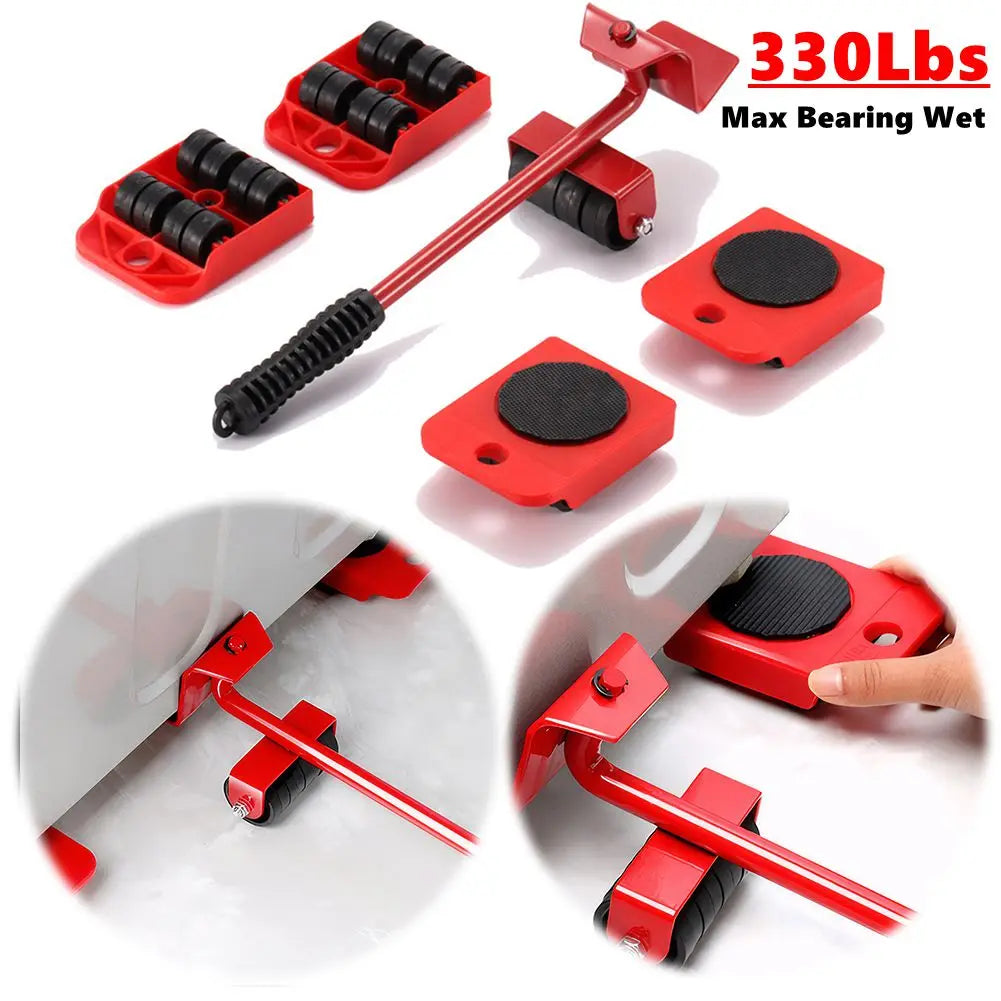 Kit para mover muebles con ruedas