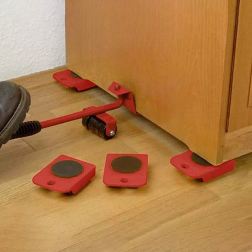 Kit para mover muebles con ruedas