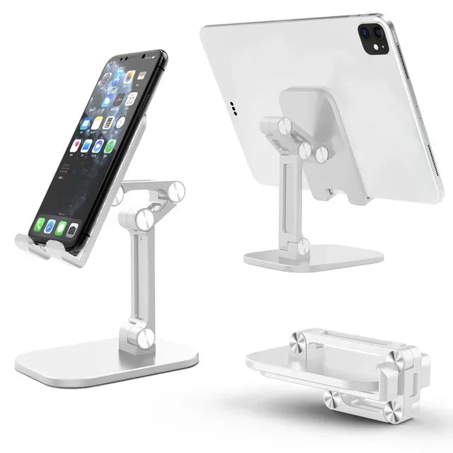 Soporte plegable de escritorio para celular y tablet (3 secciones)