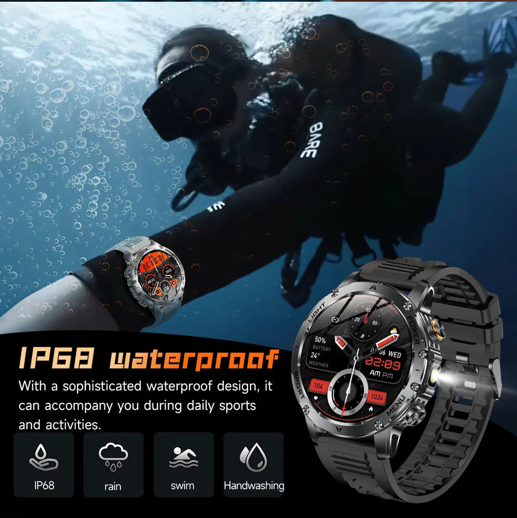 Reloj inteligente deportivo para exteriores con GPS