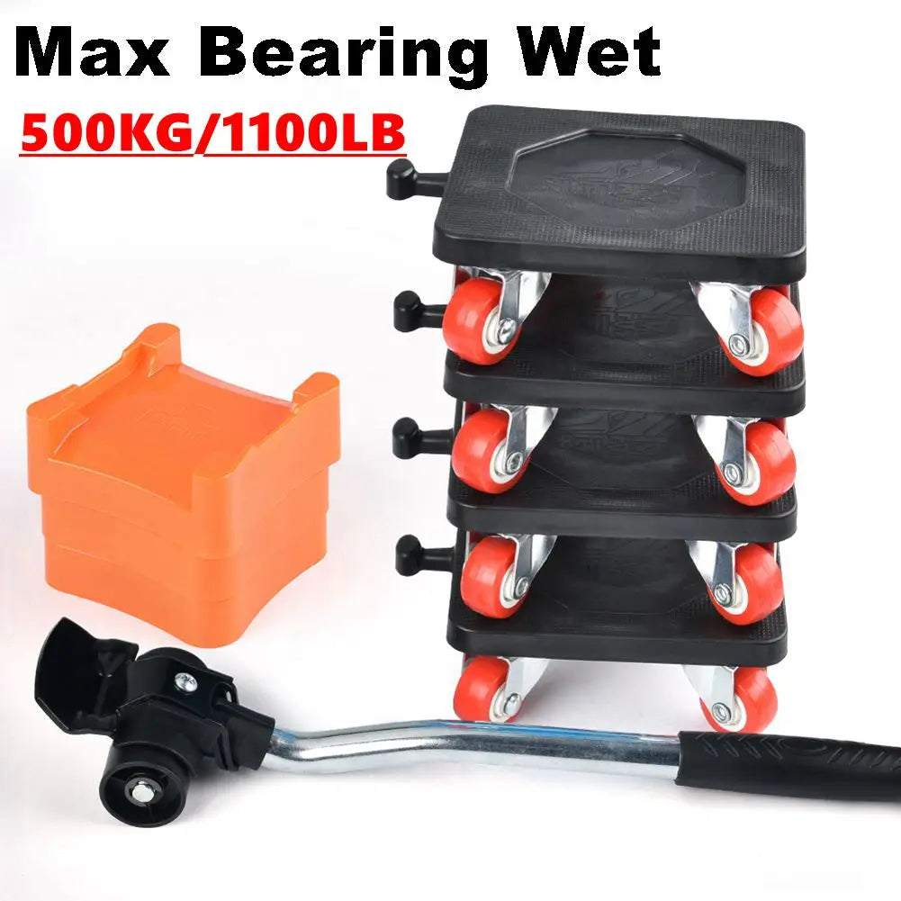 Kit para mover muebles con ruedas