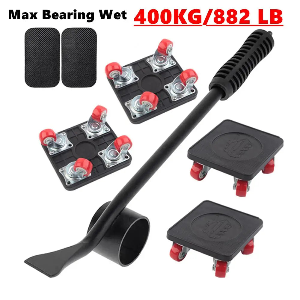 Kit para mover muebles con ruedas